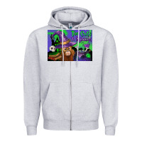 Heather Grey Too Cute To Spook Baby Orangutan Zipper Hoodie - LillyAllenDesigns