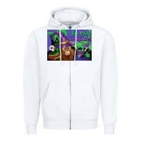 White Too Cute To Spook Baby Orangutan Zipper Hoodie - LillyAllenDesigns