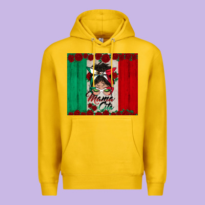 Mexican Messy Bun Mamacita Premium Hoodie Designed By Bundleandbundleshop