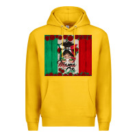 Lemon mexican messy bun mamacita Premium Hoodie - BundleAndBundleShop