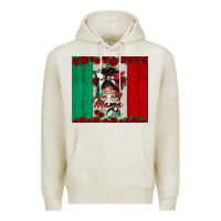 Oatmeal Heather mexican messy bun mamacita Premium Hoodie - BundleAndBundleShop