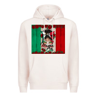 Pale Pink mexican messy bun mamacita Premium Hoodie - BundleAndBundleShop