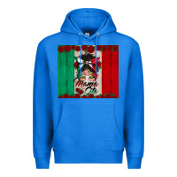 True Royal mexican messy bun mamacita Premium Hoodie - BundleAndBundleShop