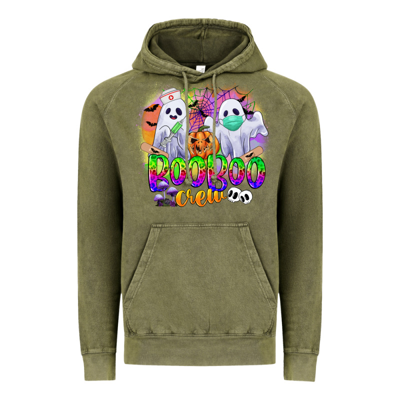 Boo Boo Crew Vintage Hoodie by CowGirlArtShop | Teevron