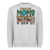 Heather Grey Only The Best Moms Get Promoted To Mimi Heavyweight Sweatshirt - CowhideDigitalArt