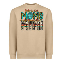 Mushroom Only The Best Moms Get Promoted To Mimi Heavyweight Sweatshirt - CowhideDigitalArt