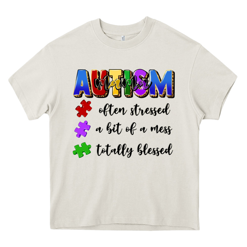 I'm A Hot Mess Always Stressed And Proudly Autism Heavy Core Tee by Artiststas | Teevron