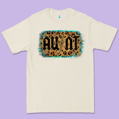 Leopard Pattern Aunt Tried Premium Tee Designed By Bettercallsaul
