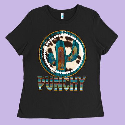 Punchy Ladies Tee Designed By Bettercallsaul