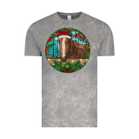 Cloud Rock Brown Horse Christmas Vintage Tee - RanaPortraitStore