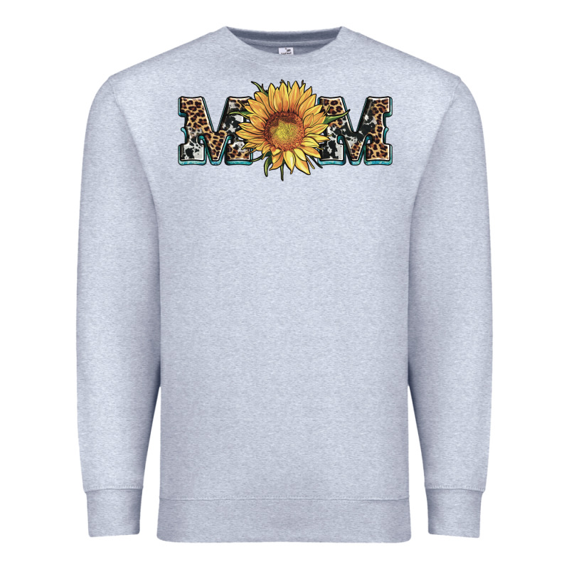 Sunflower Mom Mothers Day Premium Sweatshirt by Artiststas | Teevron