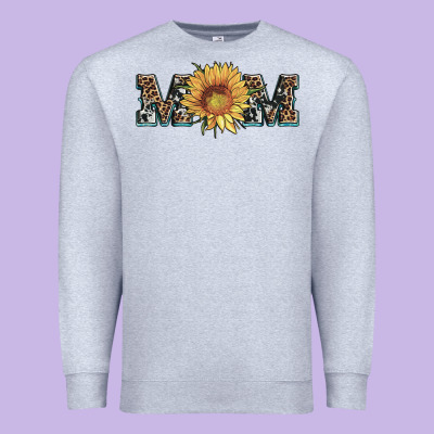 Sunflower Mom Mothers Day Premium Sweatshirt Designed By Artiststas