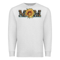 Oatmeal Heather sunflower mom mothers day Premium Sweatshirt - Artiststas