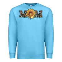 Ocean Blue sunflower mom mothers day Premium Sweatshirt - Artiststas