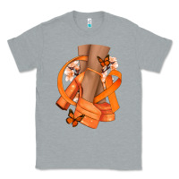 Heather Grey Kidney Cancer diva orange ribbon Classic Tee - NancyCooperArtShop