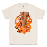 Natural Kidney Cancer diva orange ribbon Classic Tee - NancyCooperArtShop
