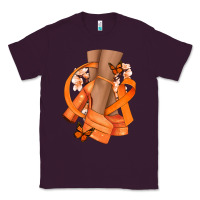 Plum Kidney Cancer diva orange ribbon Classic Tee - NancyCooperArtShop