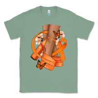 Sage Kidney Cancer diva orange ribbon Classic Tee - NancyCooperArtShop