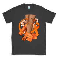 Smoke Kidney Cancer diva orange ribbon Classic Tee - NancyCooperArtShop