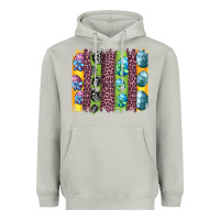 Moon Dust easter eggs and leopard brushstrokes Heavyweight Hoodie - Artiststas