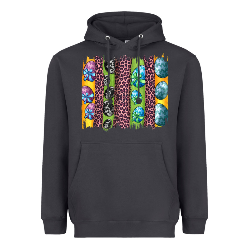 Easter Eggs And Leopard Brushstrokes Heavyweight Hoodie by Artiststas | Teevron