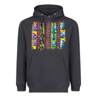 Smoke easter eggs and leopard brushstrokes Heavyweight Hoodie - Artiststas