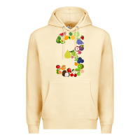 Pina Colada Number 3 Fruit 3rd birthday party fruit themed gift Idea Premium Hoodie - minhPixels