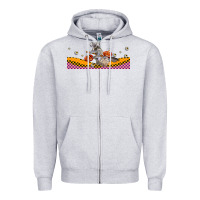 Heather Grey Koala Zipper Hoodie - LillyAllenDesigns