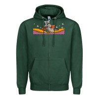 Sports Green Koala Zipper Hoodie - LillyAllenDesigns