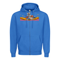 True Royal Koala Zipper Hoodie - LillyAllenDesigns