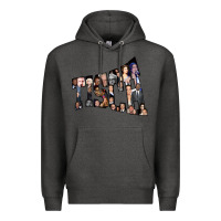 Charcoal Heather NYU Tisch Premium Hoodie - minhPixels