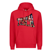 Red NYU Tisch Premium Hoodie - minhPixels