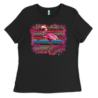 Black Flamingo Christmas Ladies Tee - Bettercallsaul