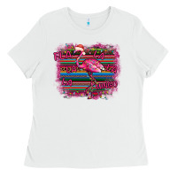 White Flamingo Christmas Ladies Tee - Bettercallsaul