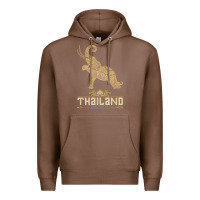 Chestnut Thai Flag Vacation Bangkok Travel Thailand Premium Hoodie - minhPixels