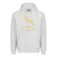 Dove Grey Thai Flag Vacation Bangkok Travel Thailand Premium Hoodie - minhPixels