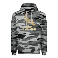 Slate Camo Thai Flag Vacation Bangkok Travel Thailand Premium Hoodie - minhPixels