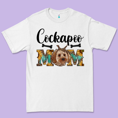 Western Cockapoo Mom Premium Tee Designed By Ranaportraitstore