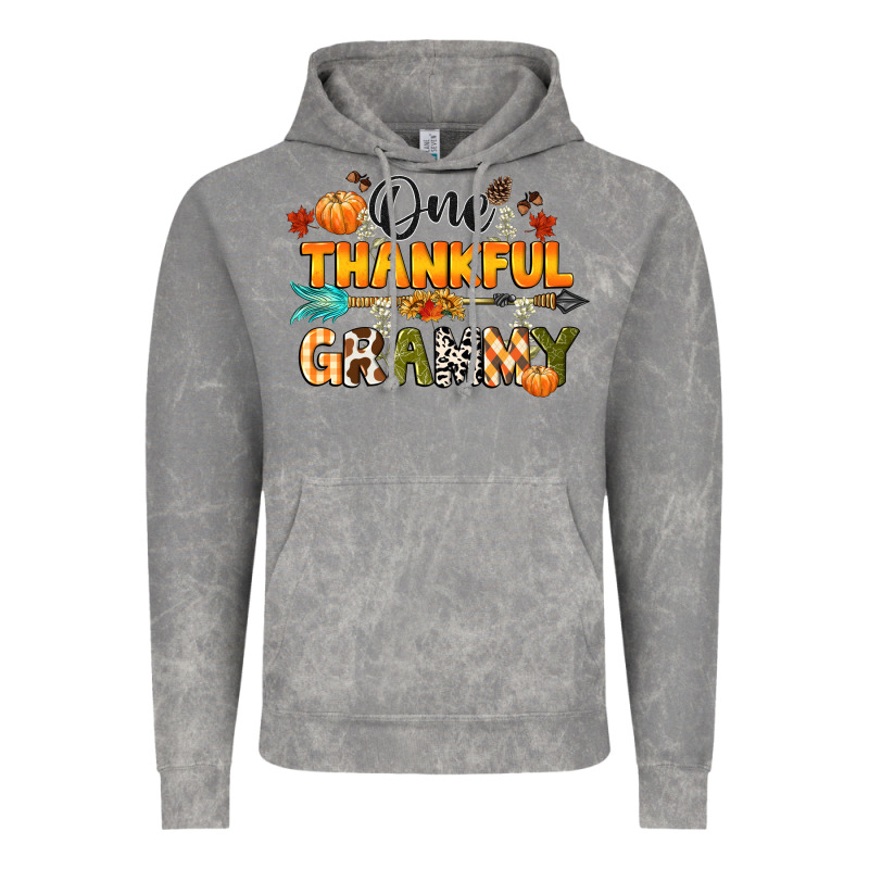 One Thankful Grammy Vintage Hoodie by CowGirlArtShop | Teevron