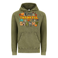 Vintage Olive one thankful grammy Vintage Hoodie - CowGirlArtShop