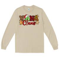 Mushroom Nana Claus Christmas Lights And Gifts mother's day Long Sleeve Tee - HowdyJamesFarm