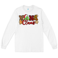 White Nana Claus Christmas Lights And Gifts mother's day Long Sleeve Tee - HowdyJamesFarm