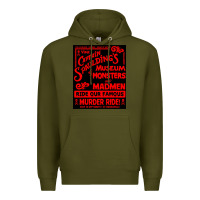 Army Green Devils rejects rob zombie captain Spaulding movie Premium Hoodie - minhPixels