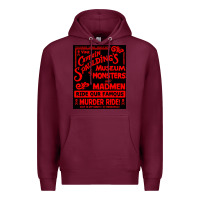Burgundy Devils rejects rob zombie captain Spaulding movie Premium Hoodie - minhPixels