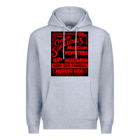 Heather Grey Devils rejects rob zombie captain Spaulding movie Premium Hoodie - minhPixels