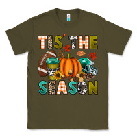 Army Green Tis' the season Classic Tee - texasbilliewilder