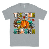 Heather Grey Tis' the season Classic Tee - texasbilliewilder