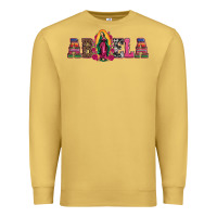 Antique Gold abuela our lady of guadalupe Premium Sweatshirt - Artiststas