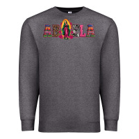 Charcoal Heather abuela our lady of guadalupe Premium Sweatshirt - Artiststas