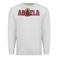 Dove Grey abuela our lady of guadalupe Premium Sweatshirt - Artiststas